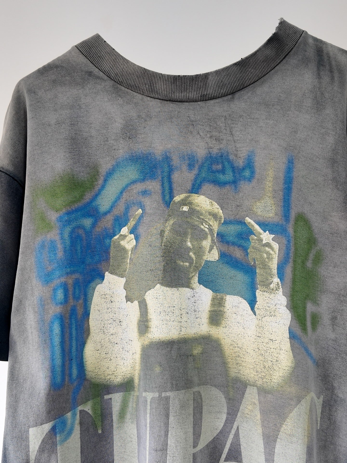 1990's Tupac Shakur Middle Finger