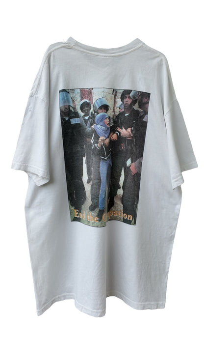 Vintage "Peace In The Middle East; End The Occupation" Shirt