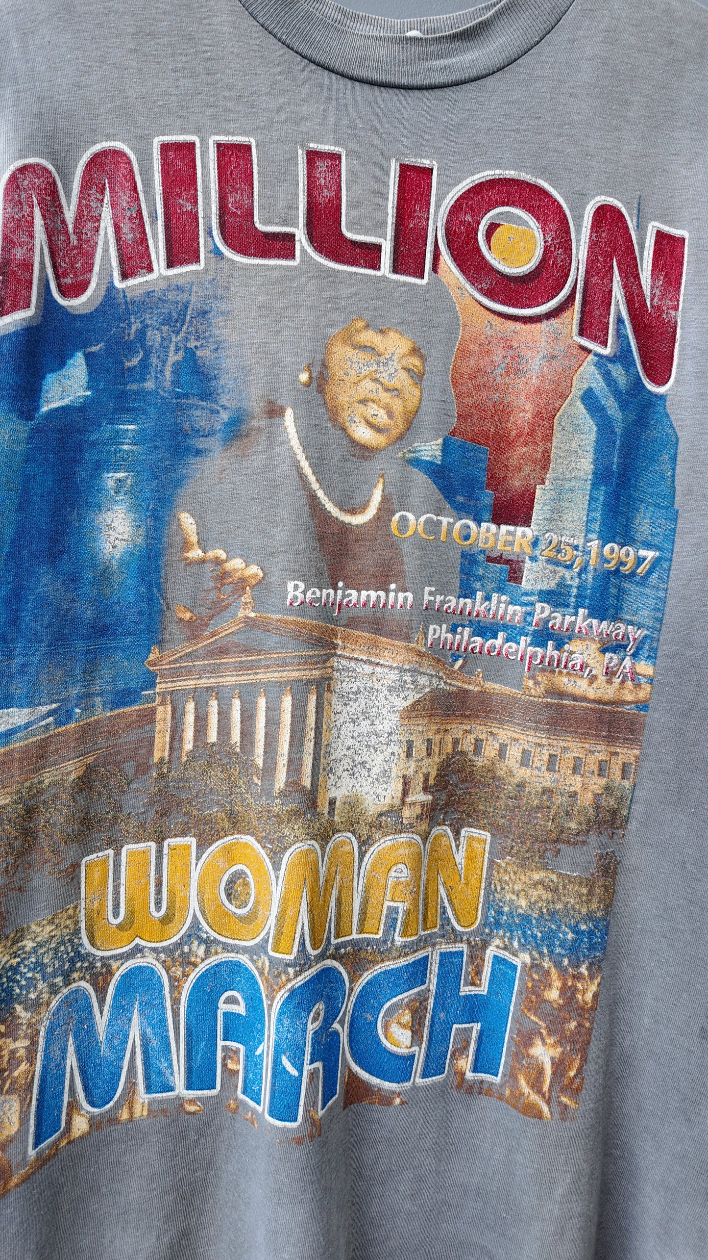 90's Million Woman March "Rap Tee Style"