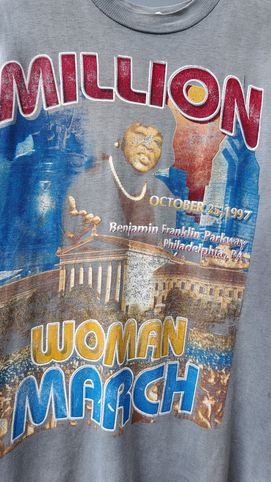 90's Million Woman March "Rap Tee Style"