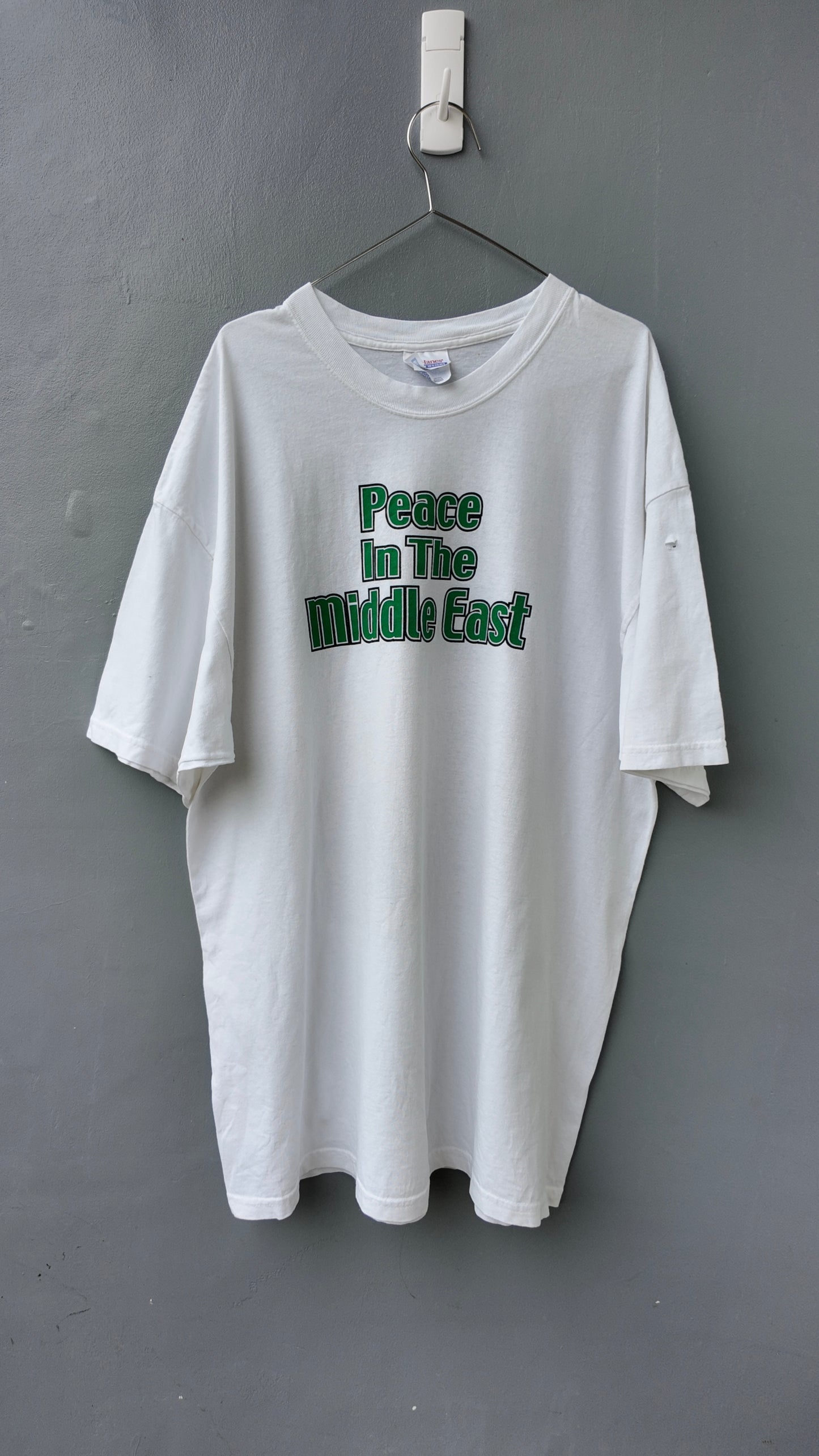 Vintage "Peace In The Middle East; End The Occupation" Shirt