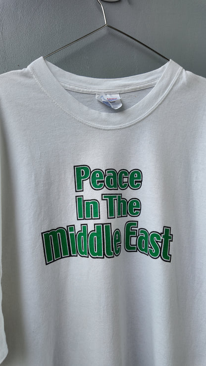 Vintage "Peace In The Middle East; End The Occupation" Shirt