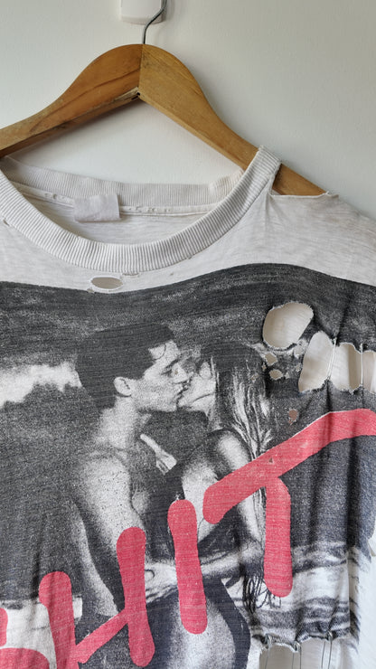 90's Distressed "Shit" Shirt