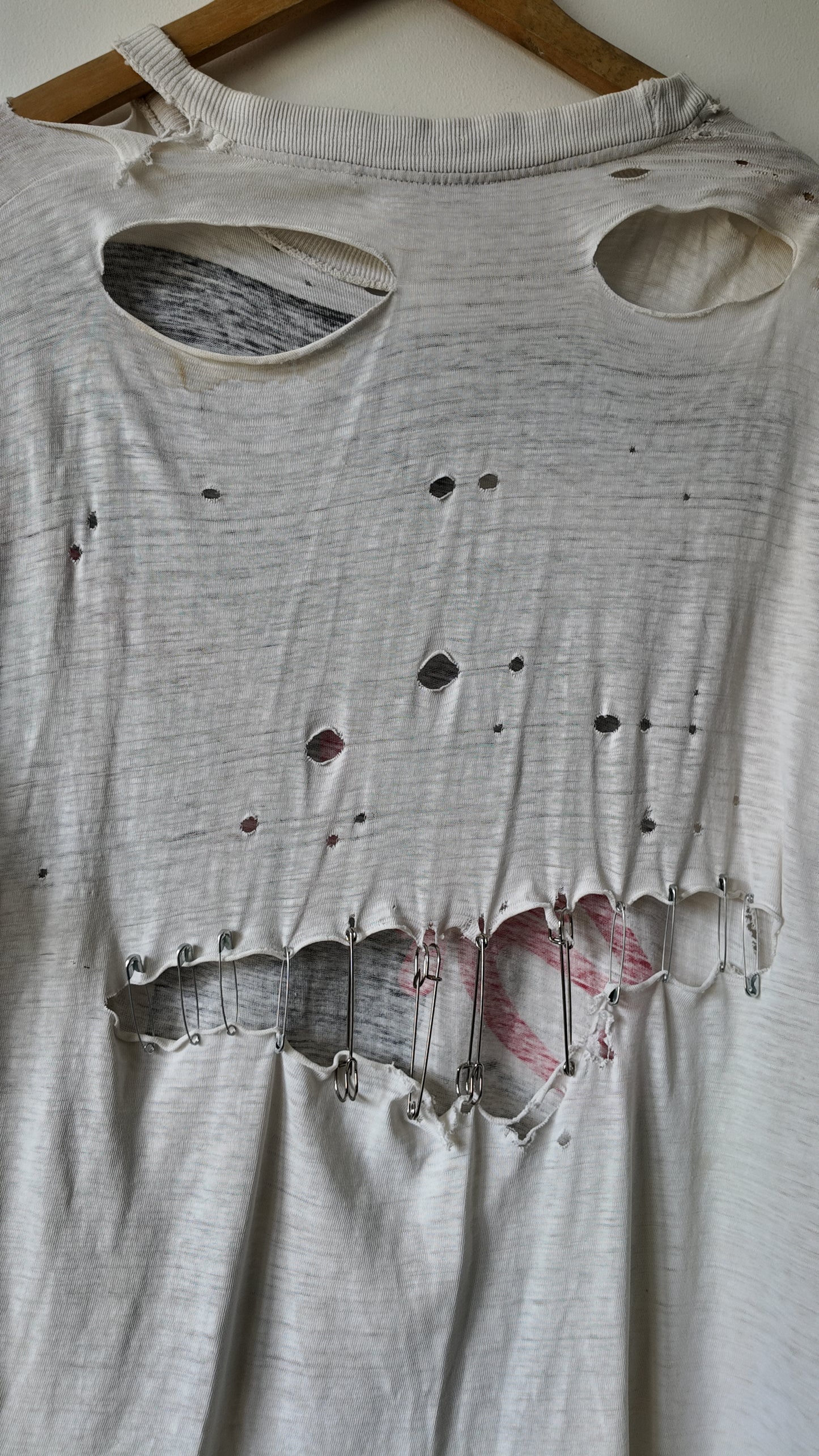 90's Distressed "Shit" Shirt