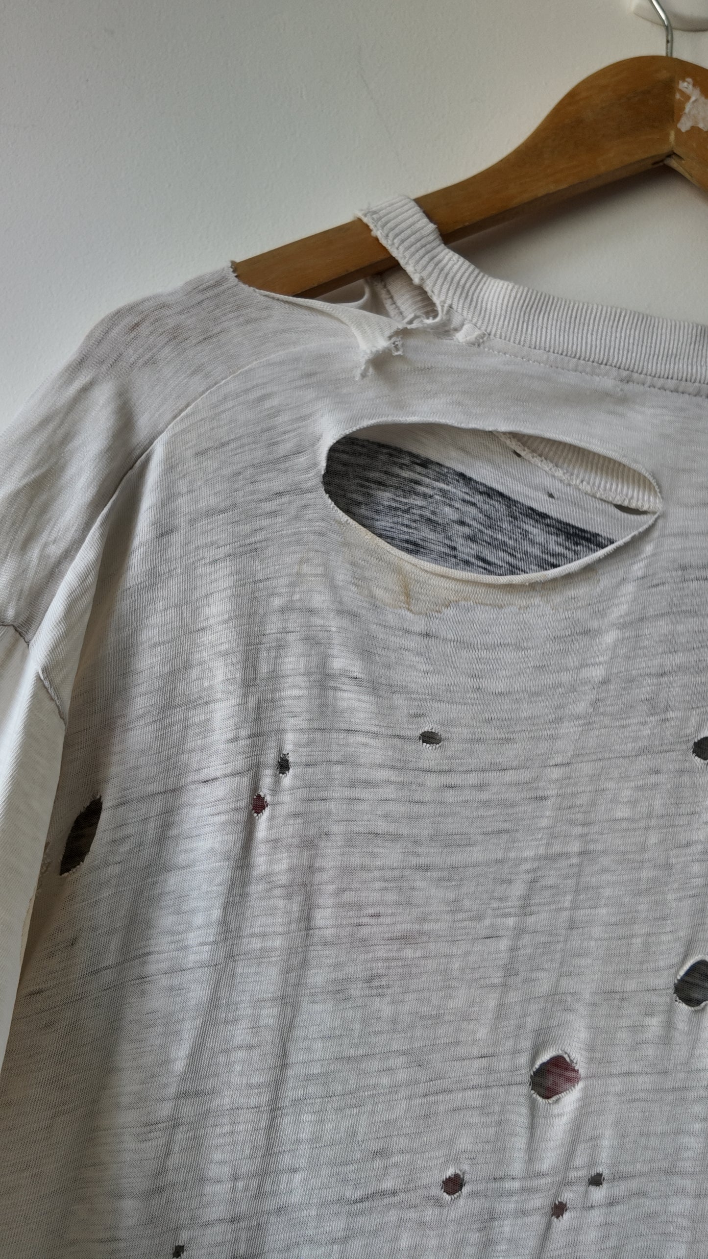 90's Distressed "Shit" Shirt