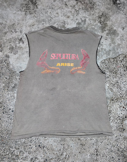 1991 Sepultura Arise Chopped Sleeves