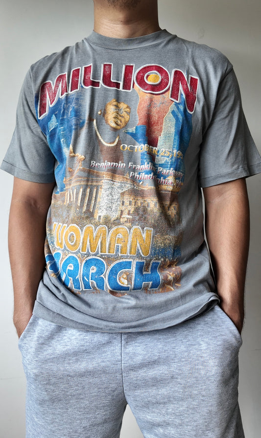 90's Million Woman March "Rap Tee Style"